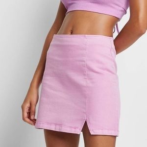 Wild Fable Pink Jean Skirt